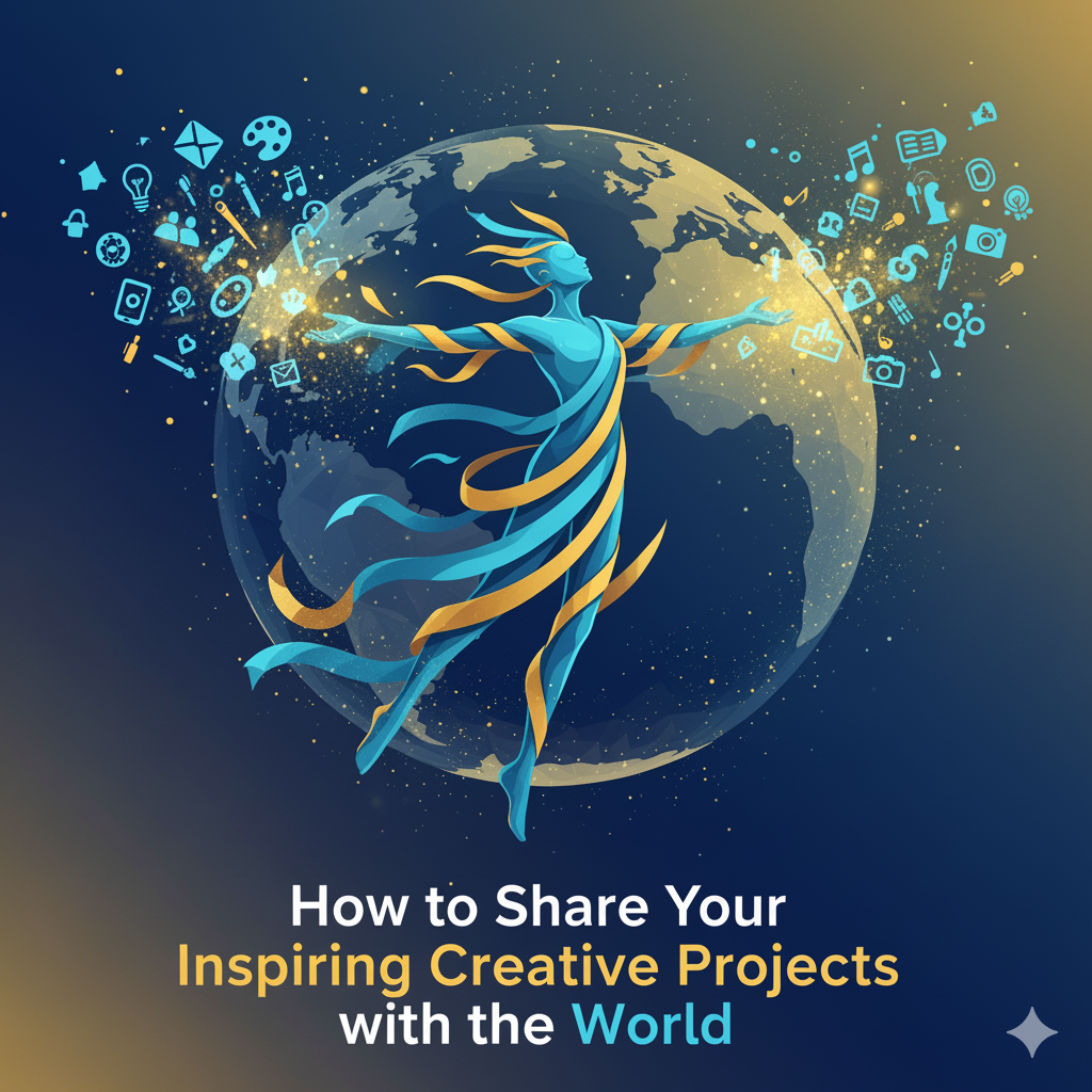 How to Share Your Inspiring Creative Projects with the World